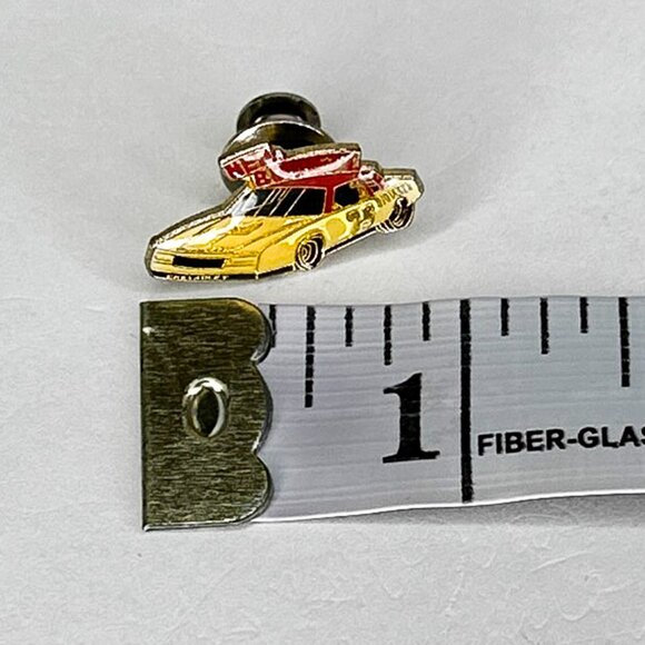 VTG Neil Bonnett Chevrolet #75 Yellow Red White Hat/Jacket/Lapel Pin - Picture 6 of 8